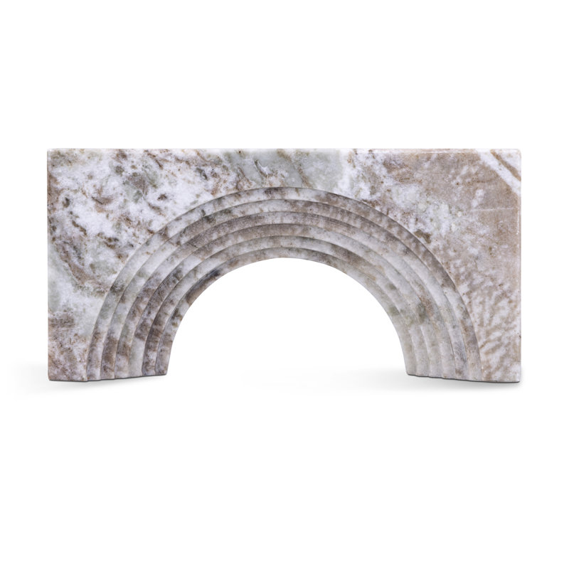 Cambre Marble Abstract Figurines & Sculptures, Brown