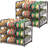 Can Organizer for Pantry Stackable 2 Pack, Can Storage Organizer Rack Stacking-917839518