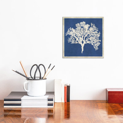 Cobalt Coral II by Aimee Wilson - Wrapped Canvas Painting