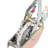 Rope Puller, 3/4 Tonne (1,653 lbs) Pulling Capacity, with 100' of 0.6" dia. Rope, 2 Hook