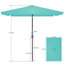 Parasol de marché d'extérieur 6,5 pi x 10 pi-305289455
