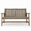 Causeuse Wood + Wicker-1904078577