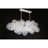 Unique Illuminated Ice Flow Chandelier-92257130-92257131-131110537