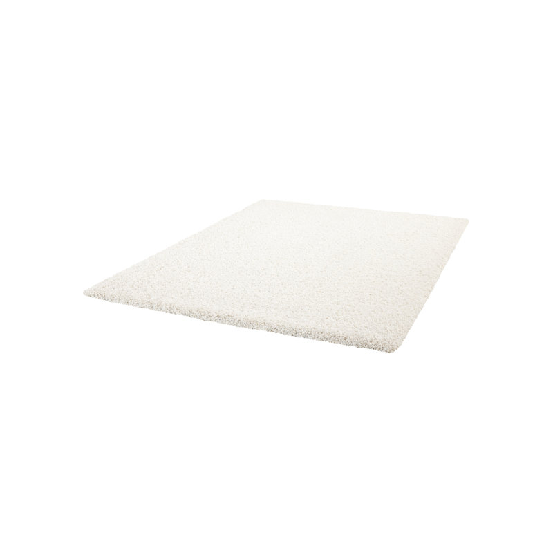 Alyson Shaggy Cream Rug, Rectangle 140 x 200cm