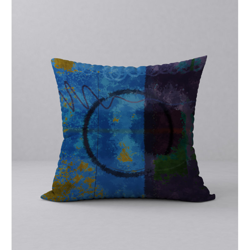  Housse de coussin carré et insert, H 24 po x l 24 po x p 6 po