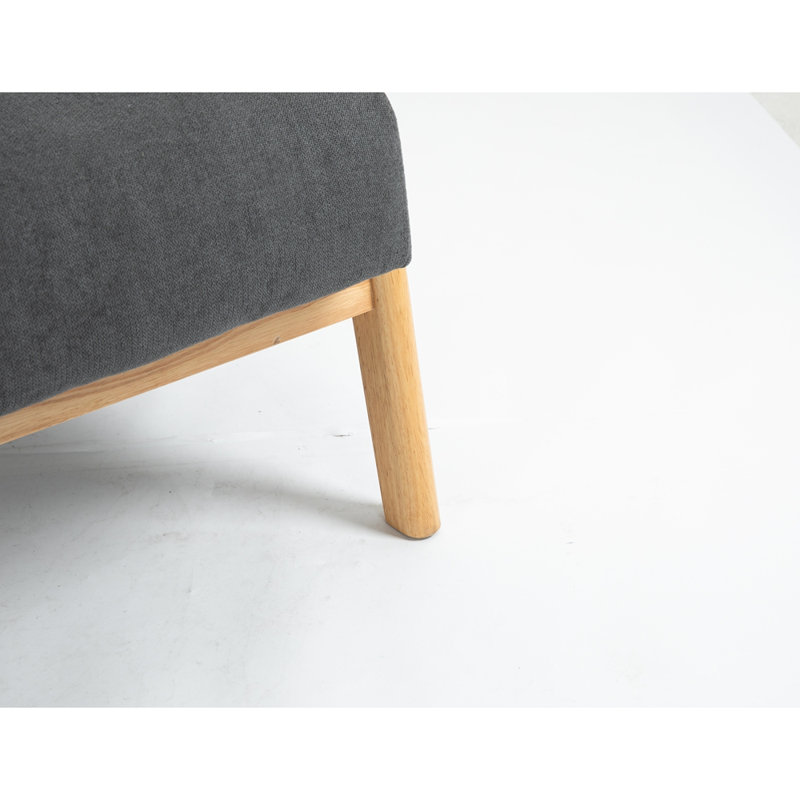 Bram 23 de large, Bois, Velours brun