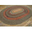 Antique Braided American Allover Rug