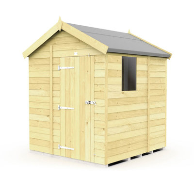 Apex Shed - Single Door with Windows