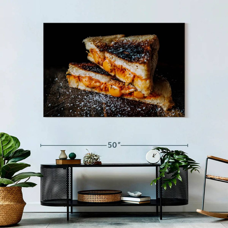 Yarlin Grilled Cheese, 32" H x 48" W