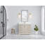 Boston 42 po X P 22 po De salle de bain Quartz blanc