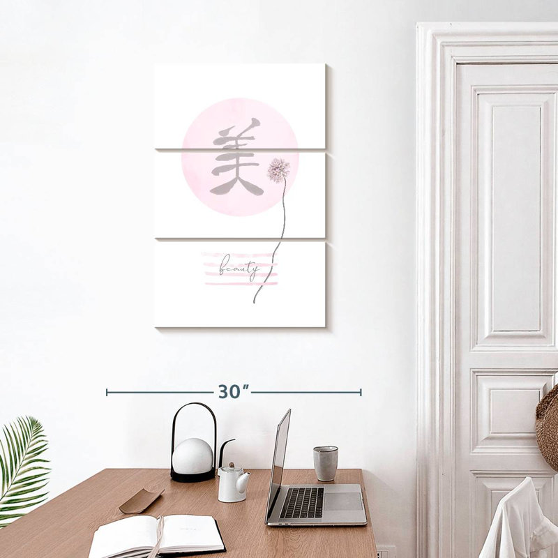 Beauté rose Tergel - Style japonais