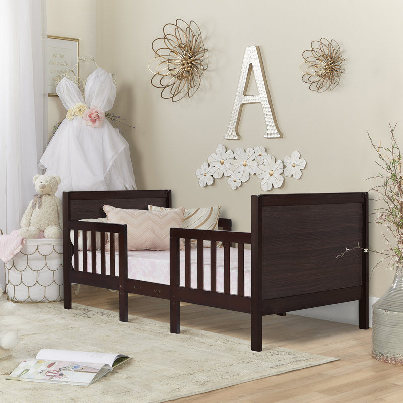  Toddler Solid Wood Bed by Dream On Me, Espresso