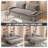 Boneless 3-in-1 Convertible Sleeper Sofa