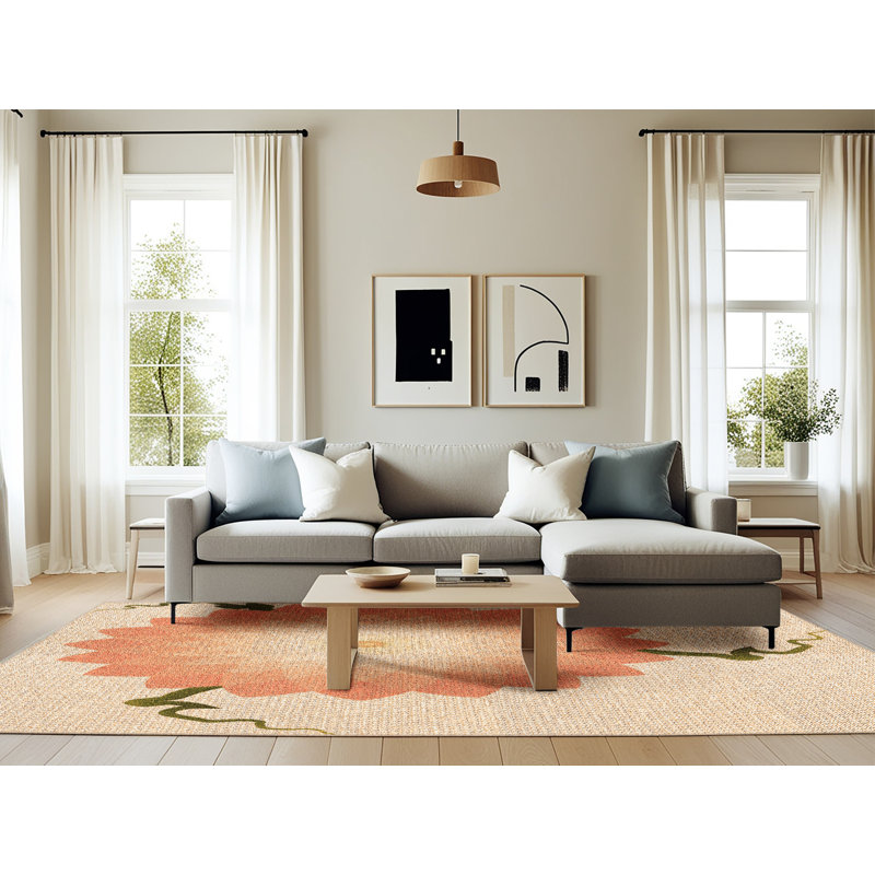 Indoor Rug, Rectangle 6' x 9'