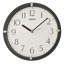 QHA007JLH Wall Clock, Black Matte-66222205