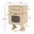 Creative Rotatable Robot Storage Side Table