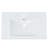 Rectangular Single Bathroom Resin Sink