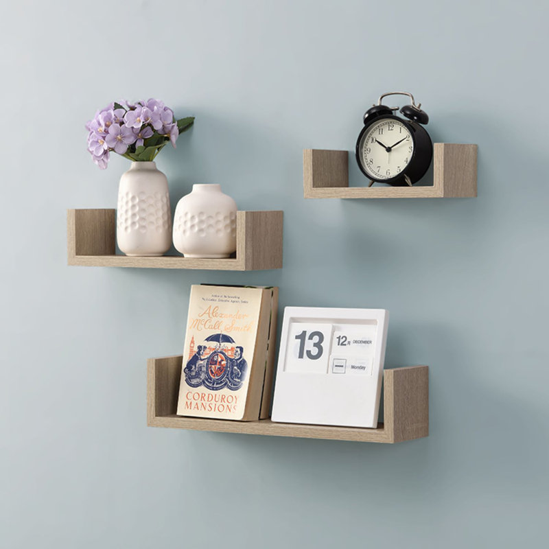 Caulder 3 Piece Floating Shelf