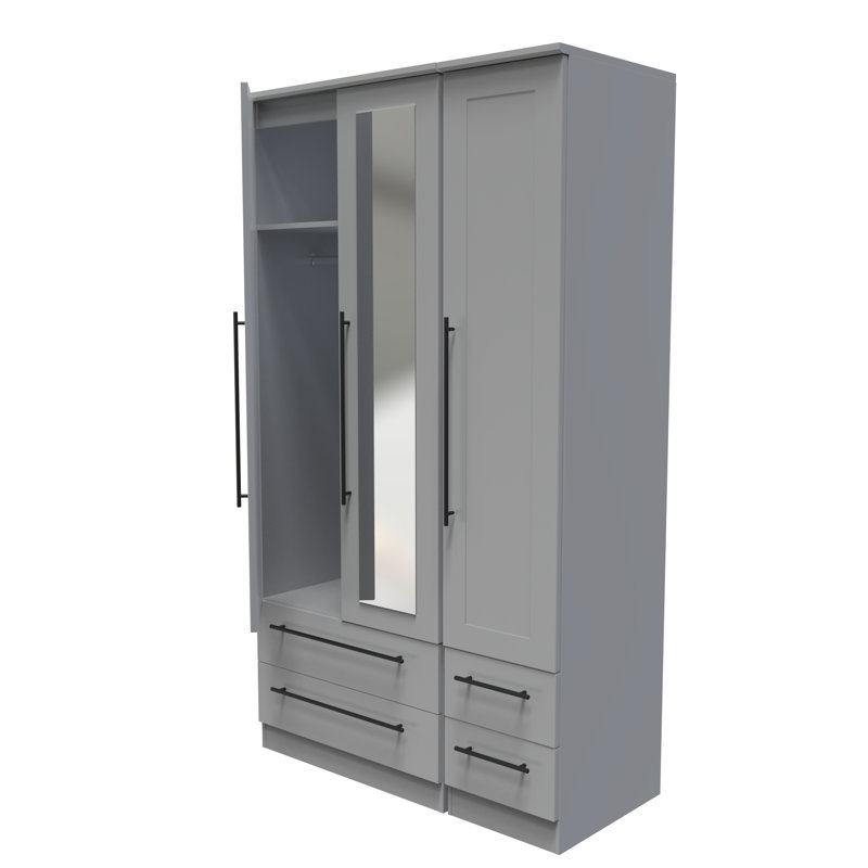 Catlee Manufactured Wood Wardrobe