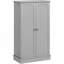 Garde-manger avec tablettes réglables, portes