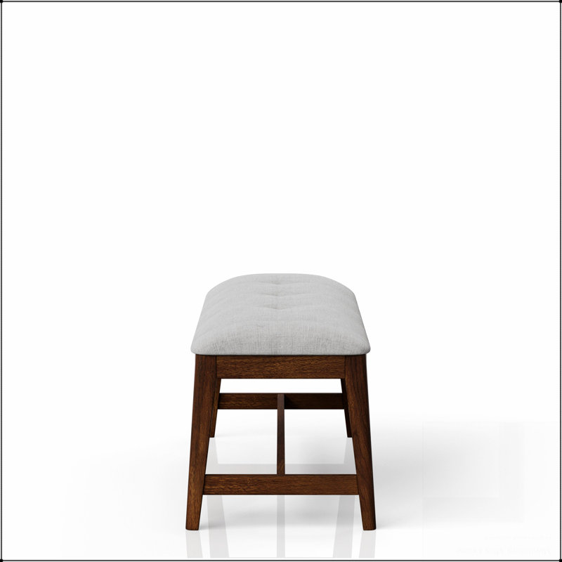 Banc de salle à manger sans dossier Mid-Century