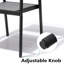 Deen Auminum Stackable Outdoor Dining Armchair-914259913-915251141