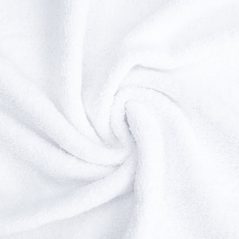 Maleigh 100% Cotton Soft Absorbent 4 Piece Washcloths Set, White