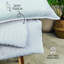 Snuggledown Scandinavian Hollowfibre 4.5 Tog Summer Duvet with 2 Pillows-50876050