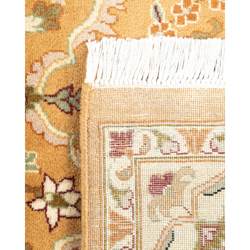Classic One-of-a-Kind 4'2" x 6'5" Hand Knotted Area Rug