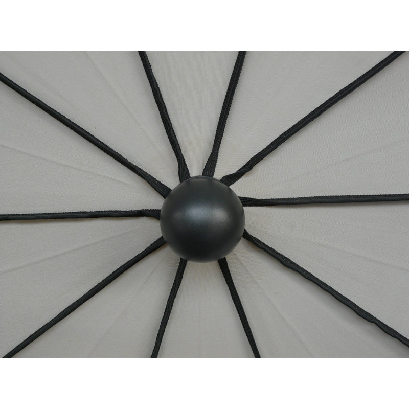 Strattenburg 200cm Market Parasol, Taupe