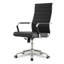 Chaise de bureau ergonomique pivotante en cuir Amaiia-1534283783