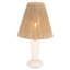 Lampe de table en marbre blanc 22 po Andez
