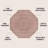 Moten Medallion Textured Weave Red/Taupe Indoor/Outdoor Rug-1160658107