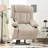 Power Lift Recliner Chair For Elderly,Fabric Lift Chairs For Living Room With Extended Footrest,Classic Single Sofa,Home Theater Seat With 2 Cup Holders,Side Pockets,Remote Control-273552172