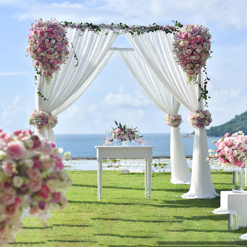21.6'' D Arbor in White, 84" H x 72" W x 21.6" D
