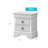 Sophisticated Silver Champagne Nightstand-2004398994