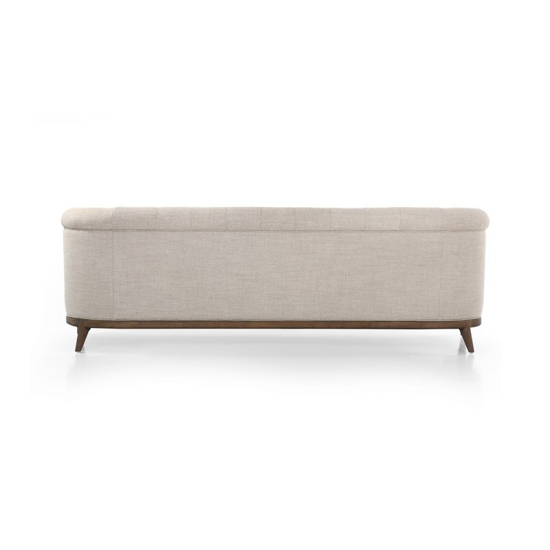 Ellsworth 91" Rolled Arm Sofa, 29.75" H x 91" W x 36" D, Alcala Wheat