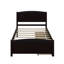 Lit plateforme simple avec tiroirs-1027049965