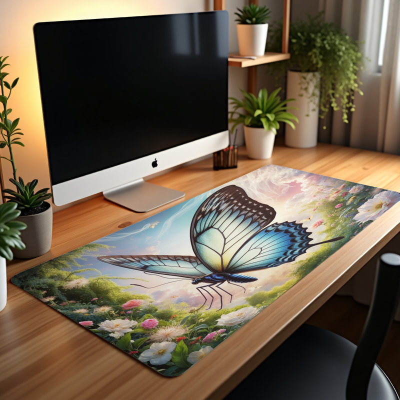Polyester Desk Pad, 31.5x15.5