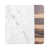Hickory Wood/Carrara Marble