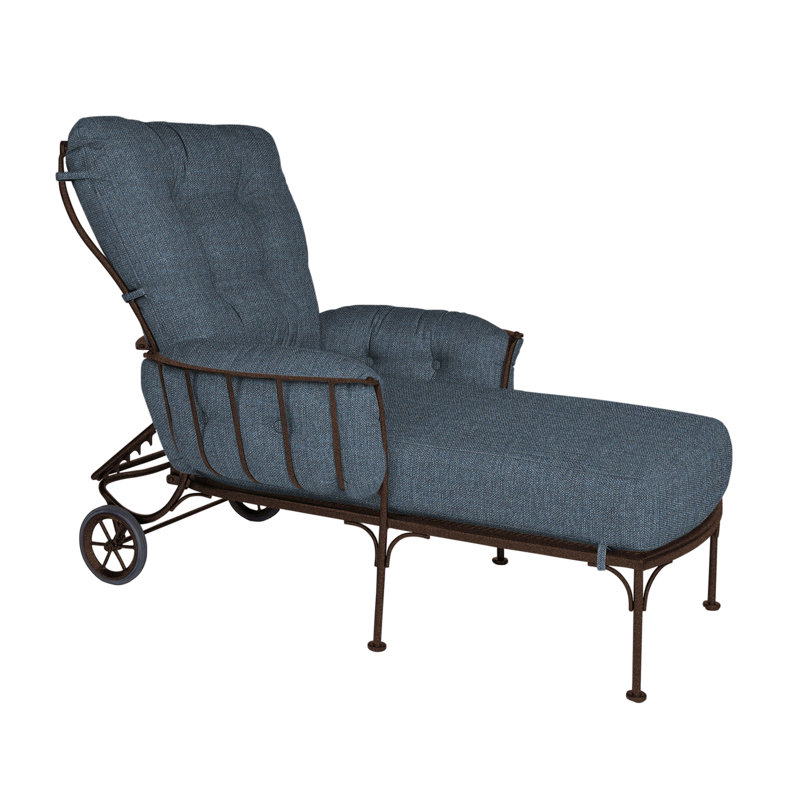 Monterra Outdoor Chaise Lounge, Copper Creek, Alcazar Redwood