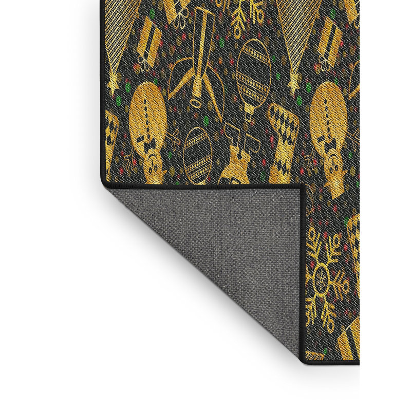 Tapis de zone verte à motif, Rectangle 3 pi x 5 pi