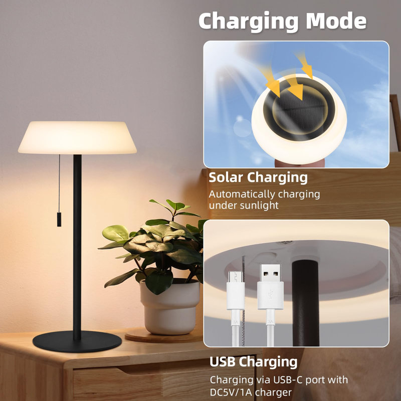 Solar LED Outdoor Table Lamp Waterproof