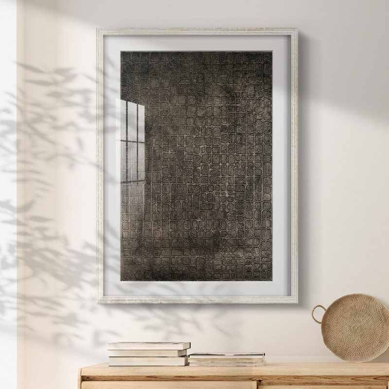 Lattice Luster III -Framed Print