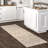 Úna Lattice SplashGuard Machine Washable Area Rug-346782774