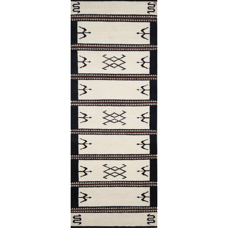Mesa Wool Southwestern Area Rug, Runner 3' x 10'