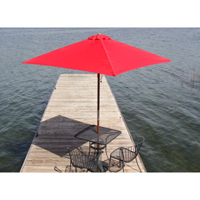 Parasol de marché carré 6,5 pi