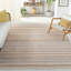 Tapis rayé à la main Caspen-510172609