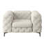 Fauteuil Chesterfield capitonné et rembourré en polyester-131074132