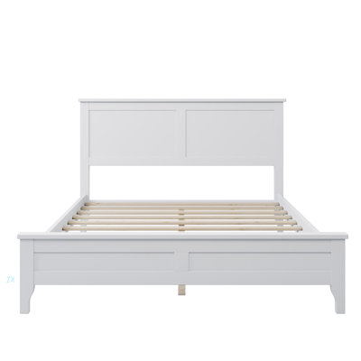 Modern Solid Wood Platform Bed